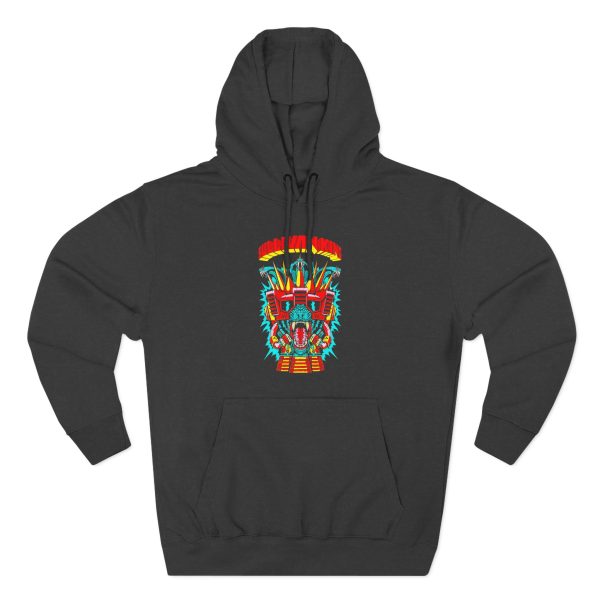 Sullivan King Retro Cat Three-panel Fleece Hoodie