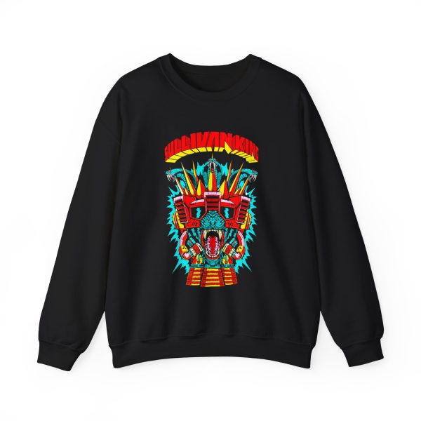 Sullivan King Retro Cat Unisex Heavy Blend™ Crewneck Sweatshirt