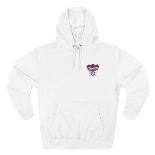 Sullivan King Reckless Beach Club Button Up Three-panel Fleece Hoodie